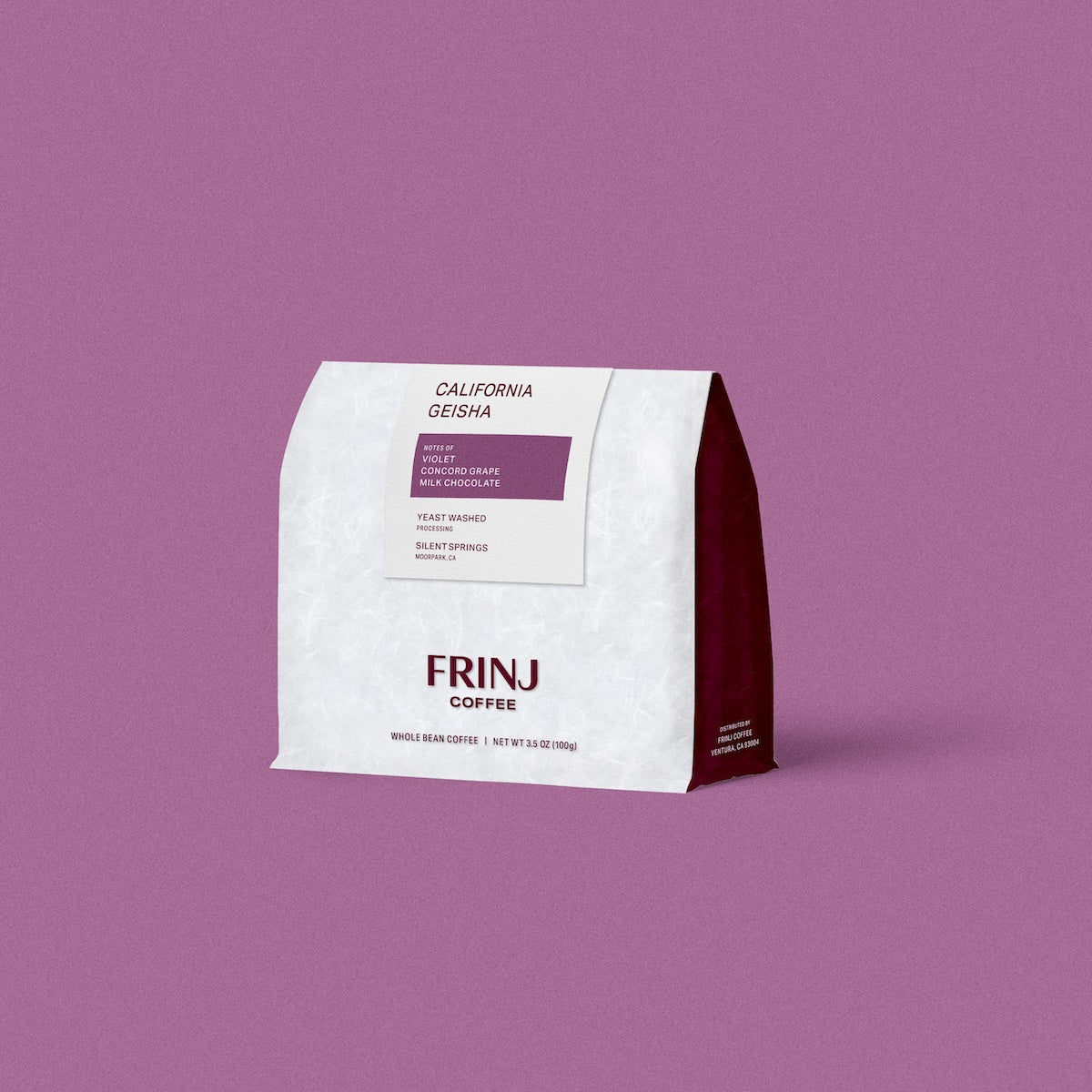 SILENT SPRINGS - YEAST WASHED - GEISHA - FRINJ COFFEE
