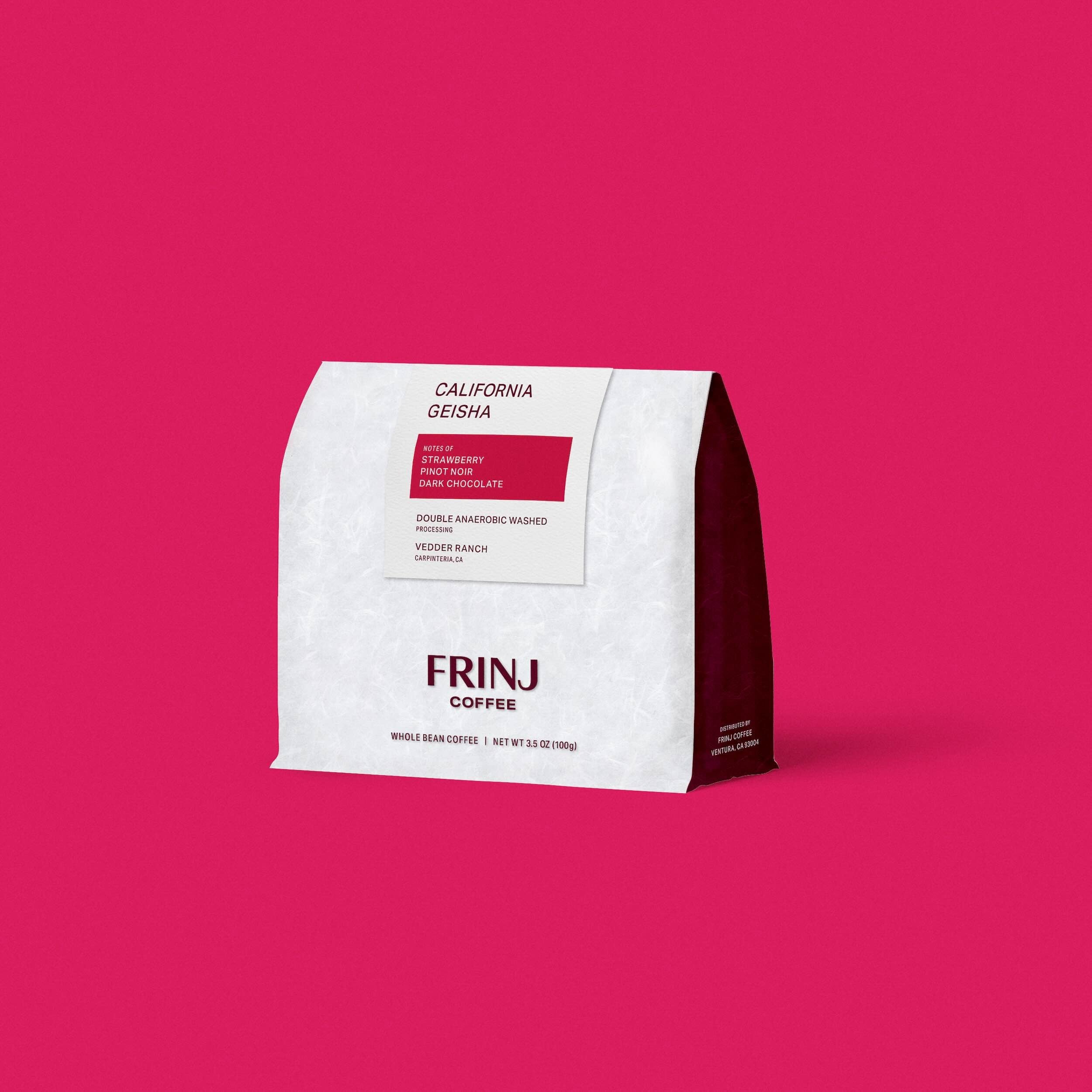 VEDDER RANCH - DOUBLE ANAEROBIC WASHED - GEISHA - FRINJ COFFEE