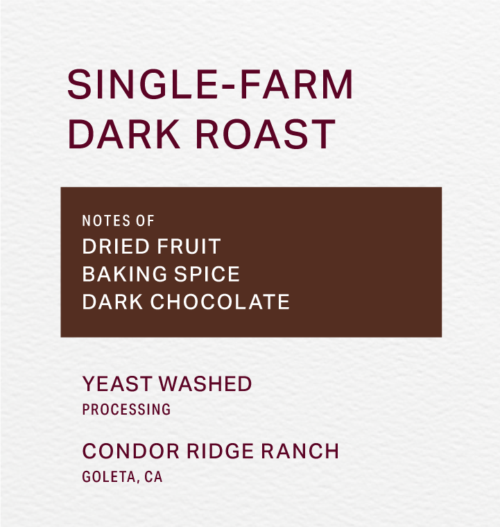 CONDOR RIDGE RANCH - SINGLE-FARM DARK ROAST