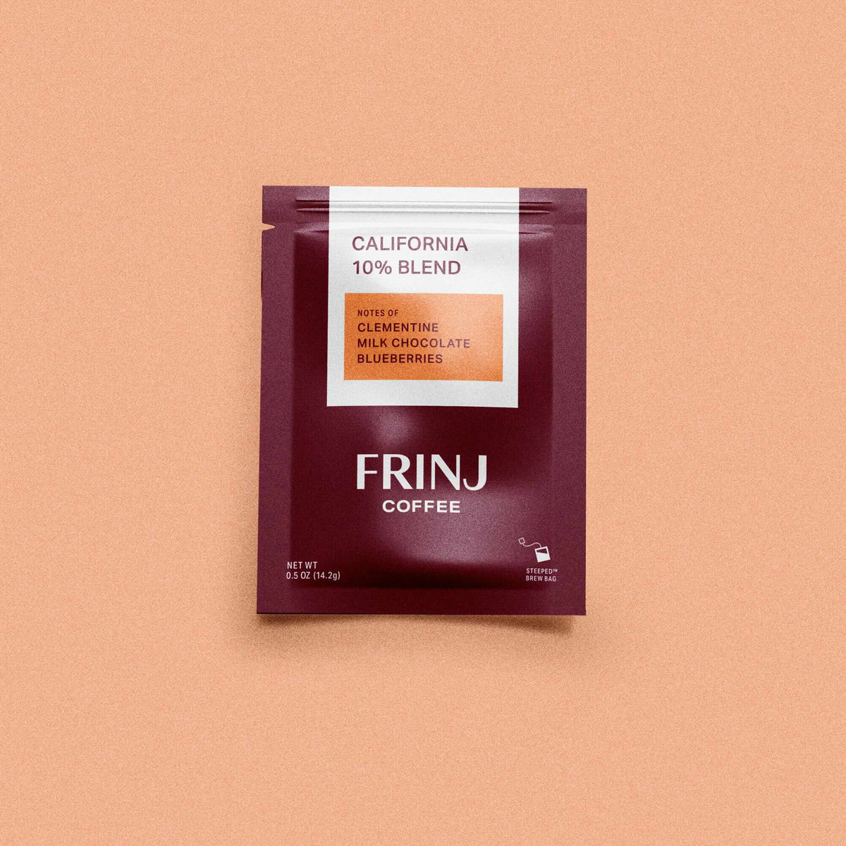 CALIFORNIA BLEND SINGLE-SERVE STEEPED BAGS - FRINJ COFFEE