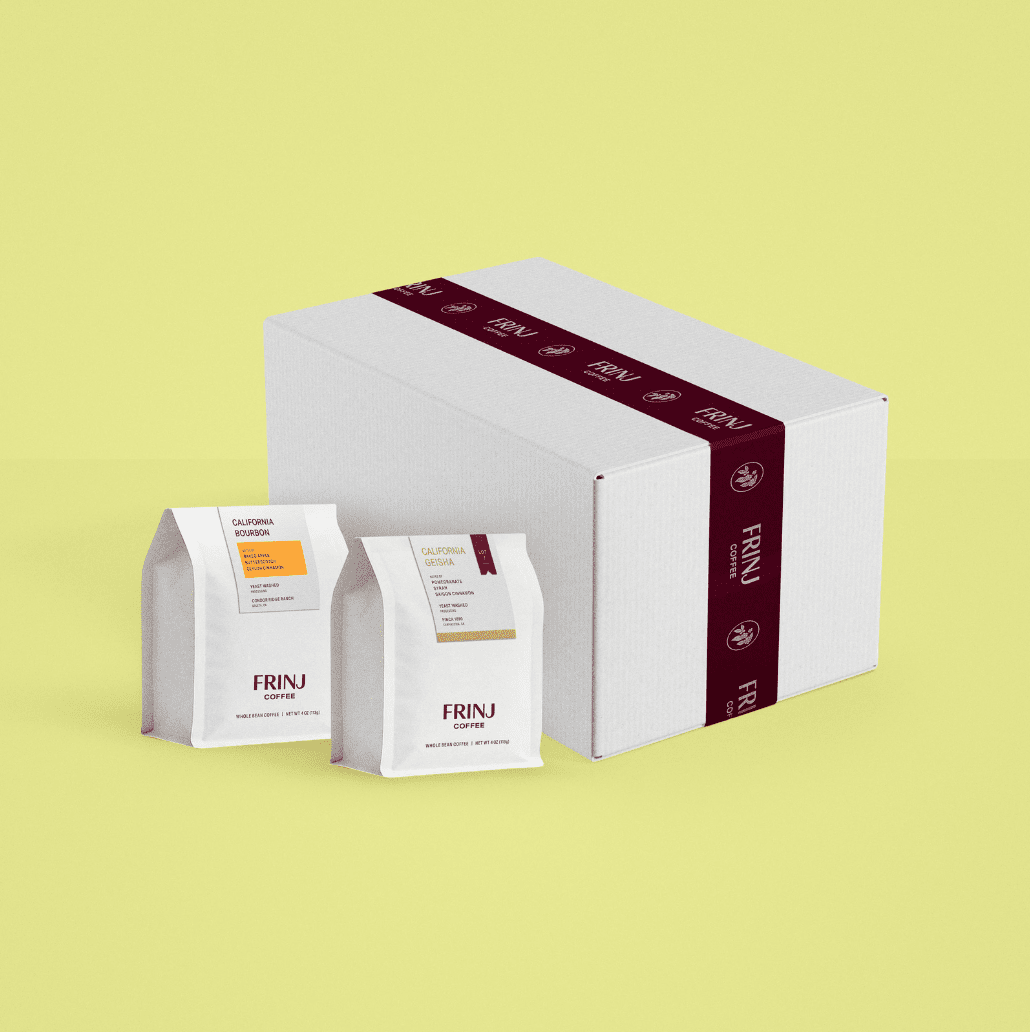 CALIFORNIA GEISHA COFFEE GIFT BOX - FRINJ COFFEE