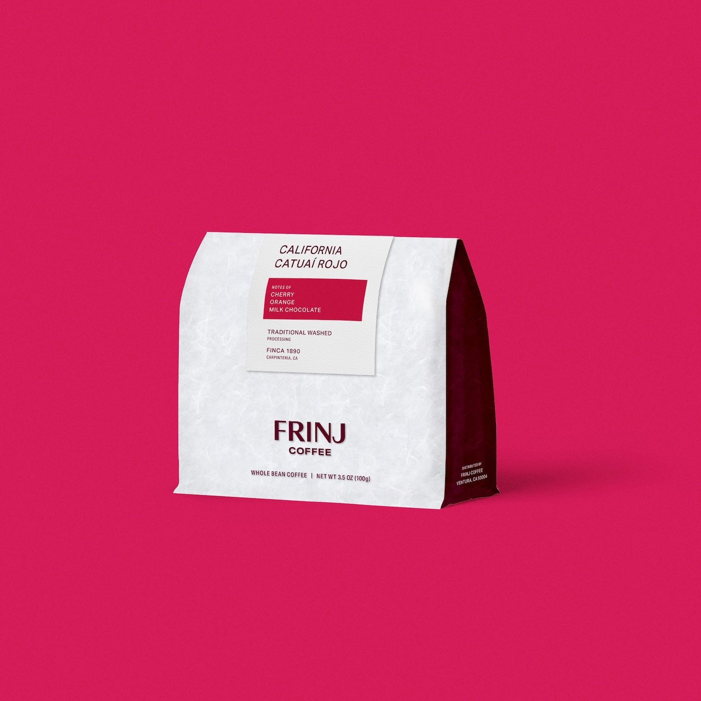 FINCA 1890 - TRADITIONAL WASHED - CATUAÍ ROJO - FRINJ COFFEE