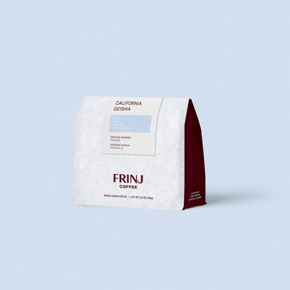 VEDDER RANCH - ENZYME WASHED - GEISHA - FRINJ COFFEE