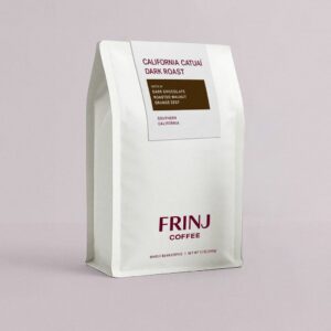 A bag of California Catuaí Dark Roast